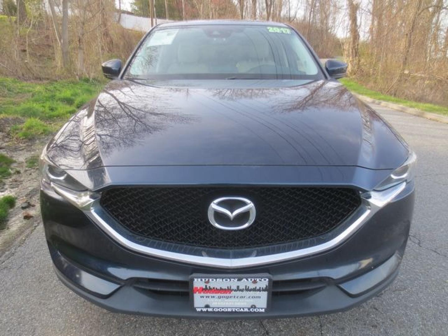 2017 Blue /Tan Mazda CX-5 Touring AWD (JM3KFBCLXH0) with an 2.5L L4 DOHC 16V engine, Automatic transmission, located at 270 US Route 6, Mahopac, NY, 10541, (845) 621-0895, 41.349022, -73.755280 - Photo#2